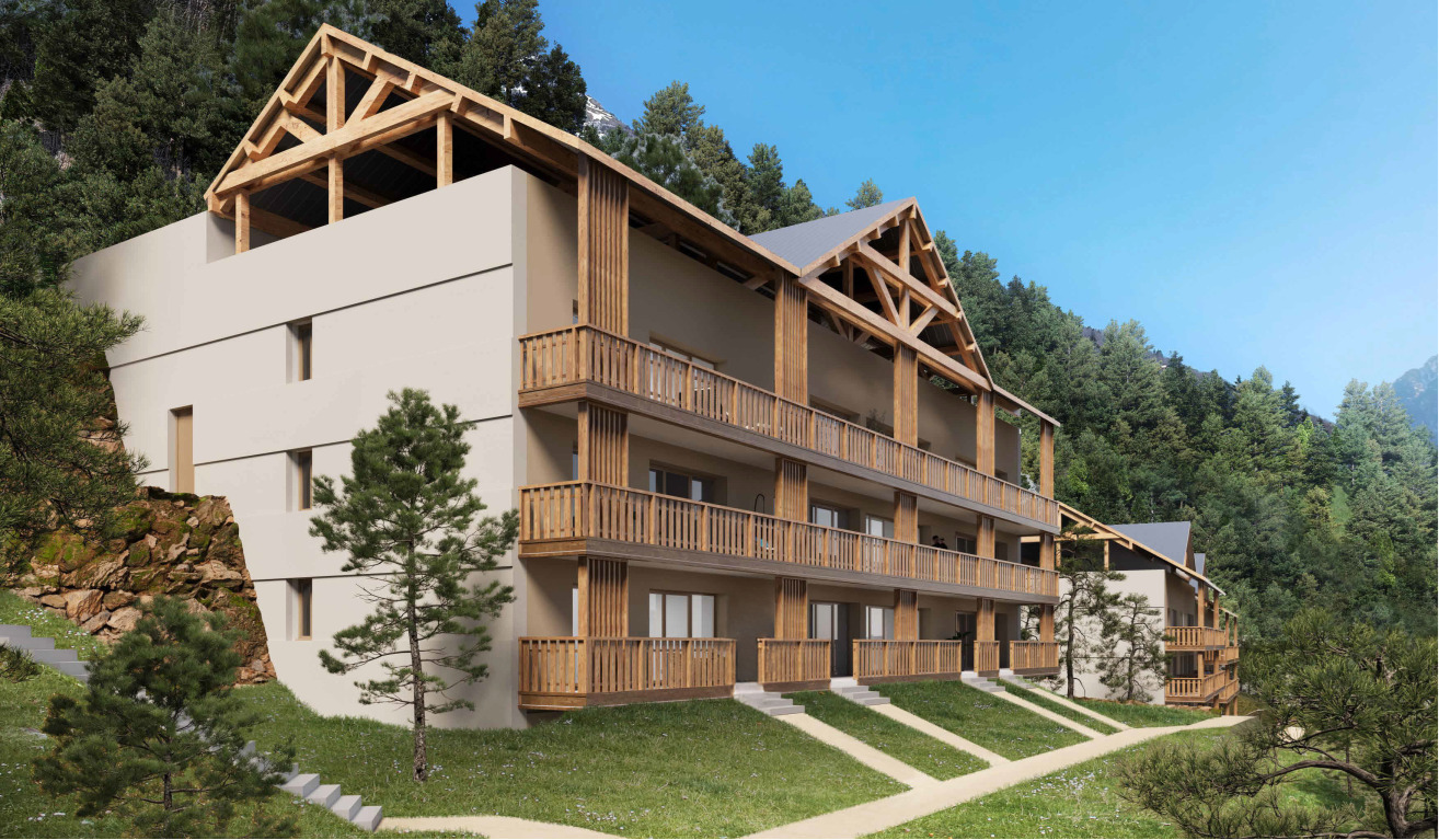 Photo d'un Programme d'appartements en vente de neuf à ALLEMOND (38114)