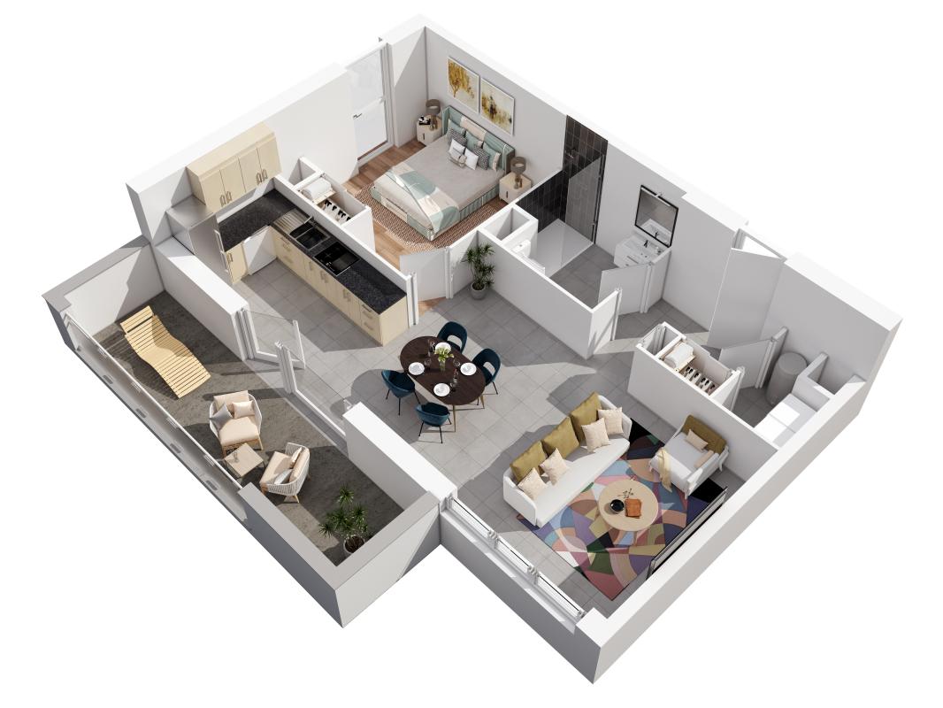 Photo d'un Appartement en vente de neuf à VOIRON (38500)