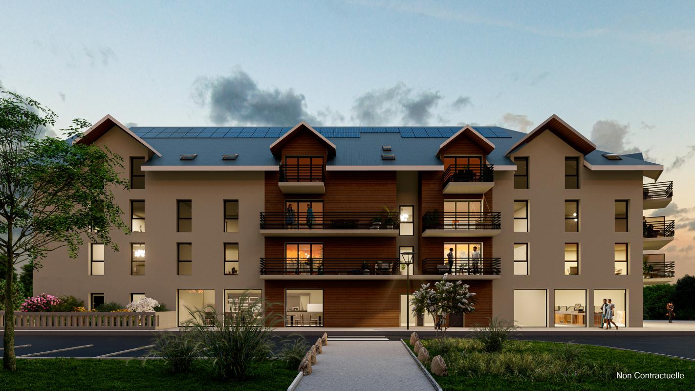 Photo d'un Programme d'appartements en vente de neuf à ST NIZIER DU MOUCHEROTTE (38250)