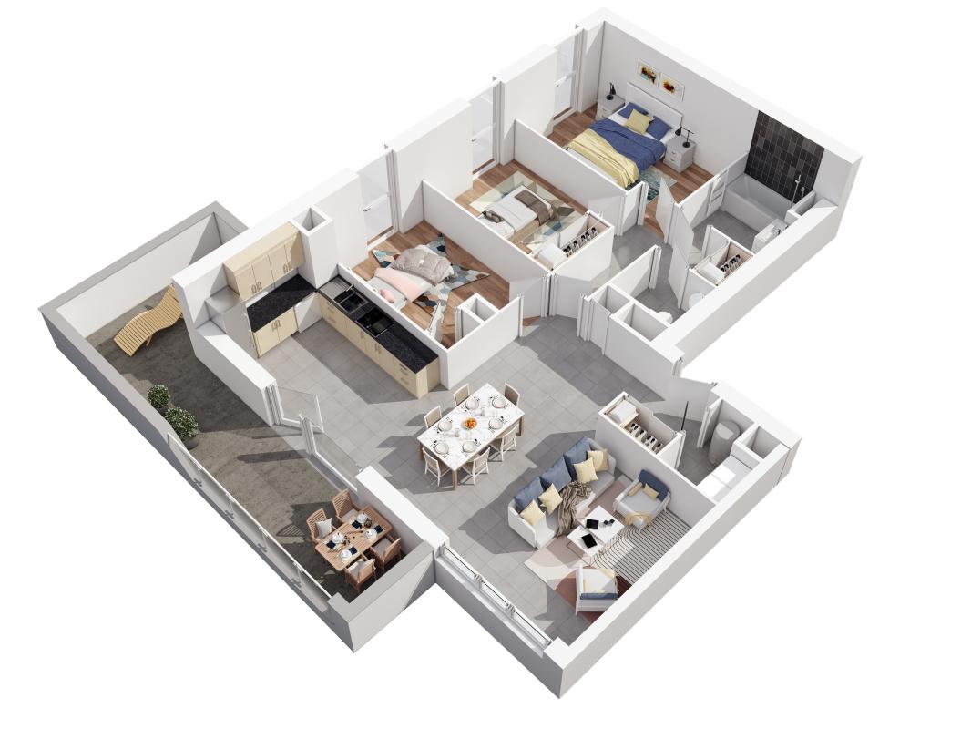 Photo d'un Appartement en vente de neuf à VOIRON (38500)