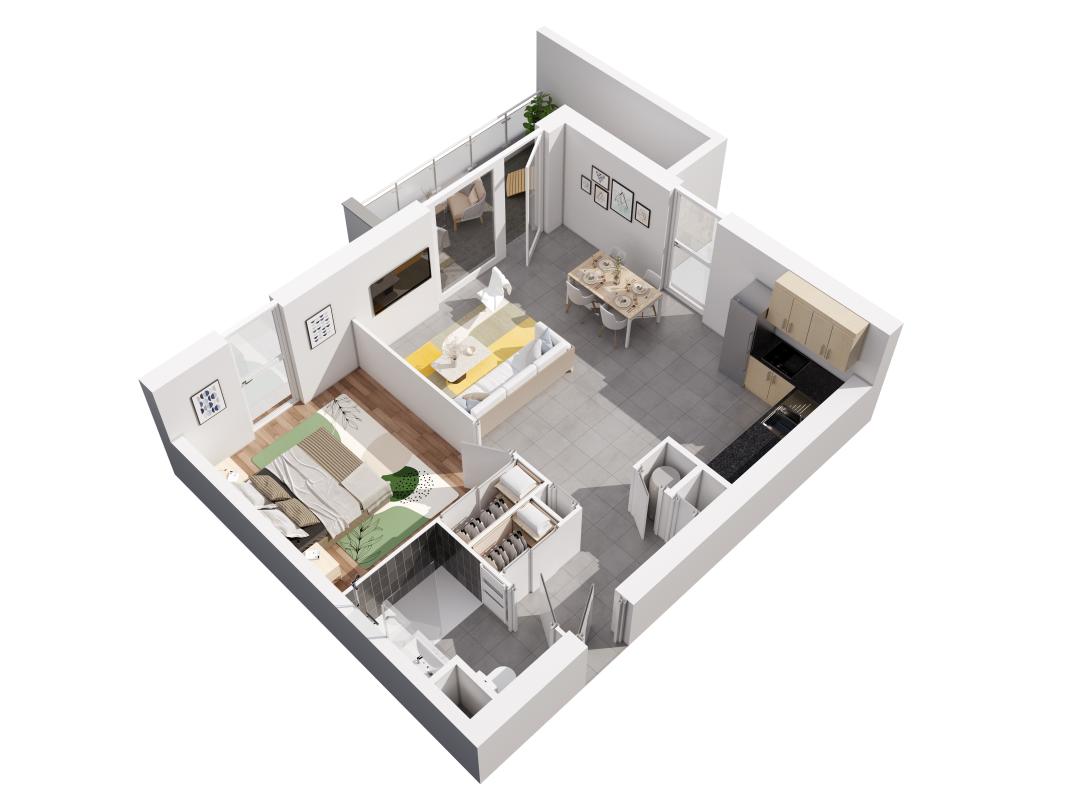 Photo d'un Appartement en vente de neuf à VOIRON (38500)