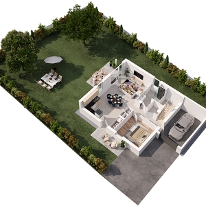 Photo d'une Maison en vente à ST MAURICE L EXIL (38550)