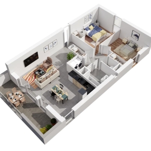 Photo d'un Appartement en vente de neuf à VOIRON (38500)